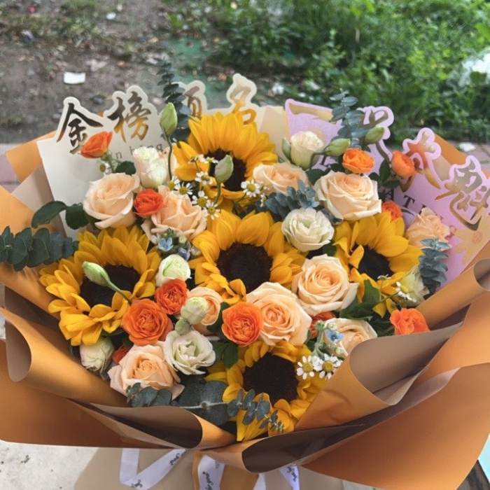 渭南白水县送高考生什么花